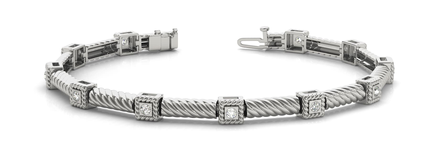 Bracelet (0.22 ct. tw.) — White Gold