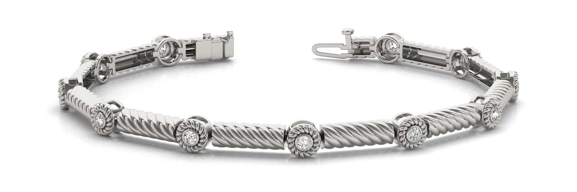 Bracelet (0.22 ct. tw.) — White Gold