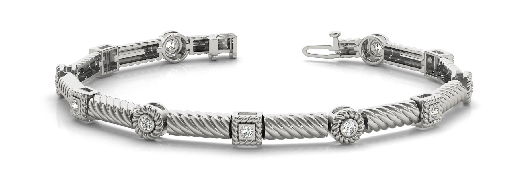 Bracelet (0.22 ct. tw.) — White Gold