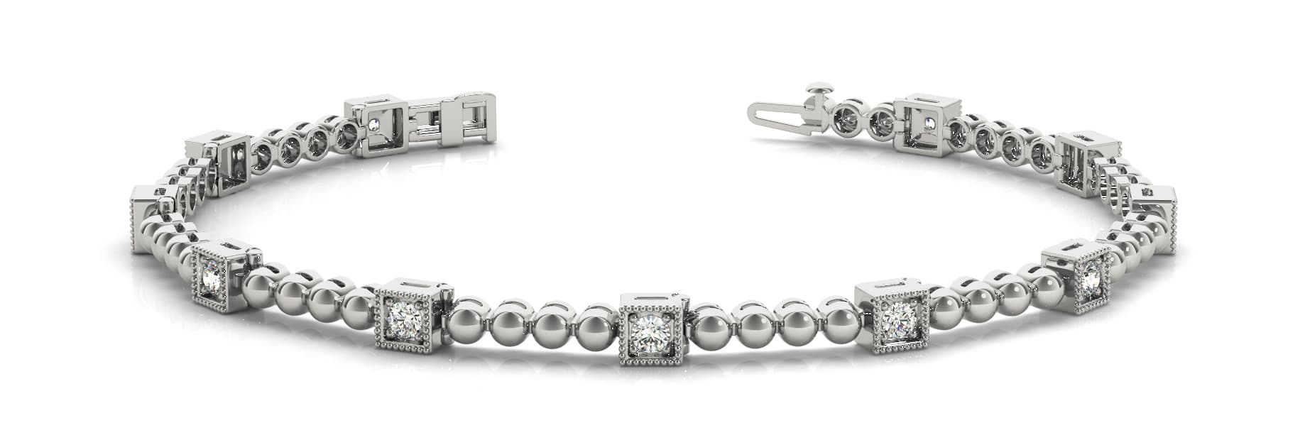 Bracelet (0.22 ct. tw.) — White Gold