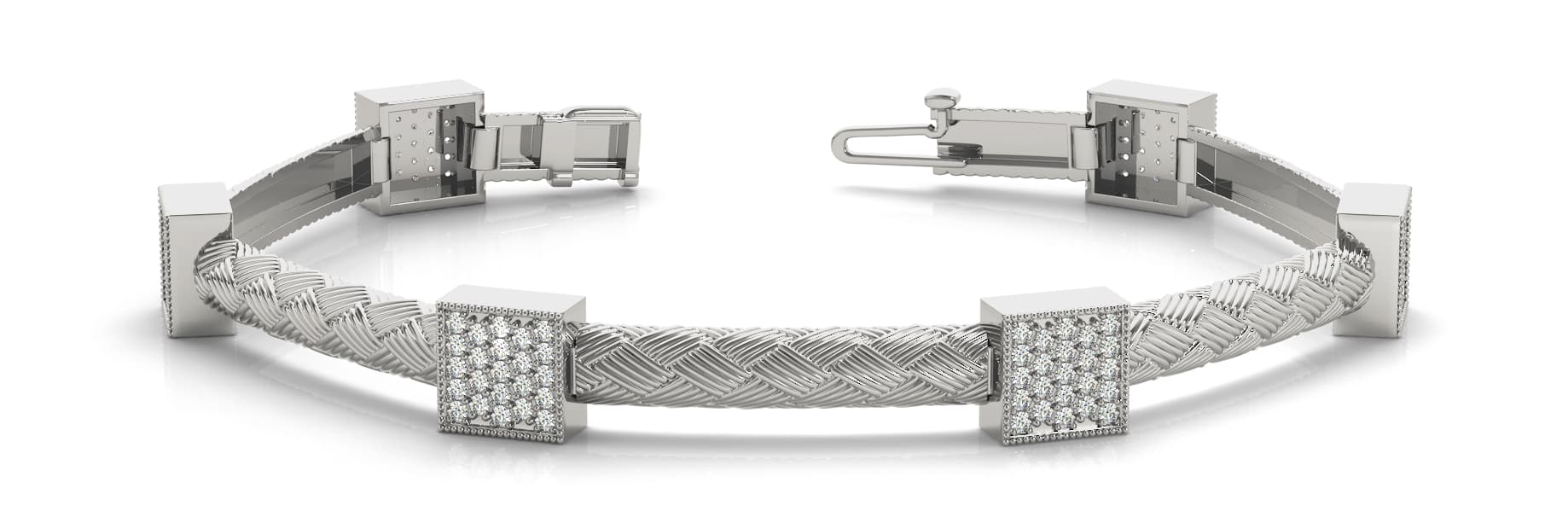 Bracelet (1.03 ct. tw.) — White Gold