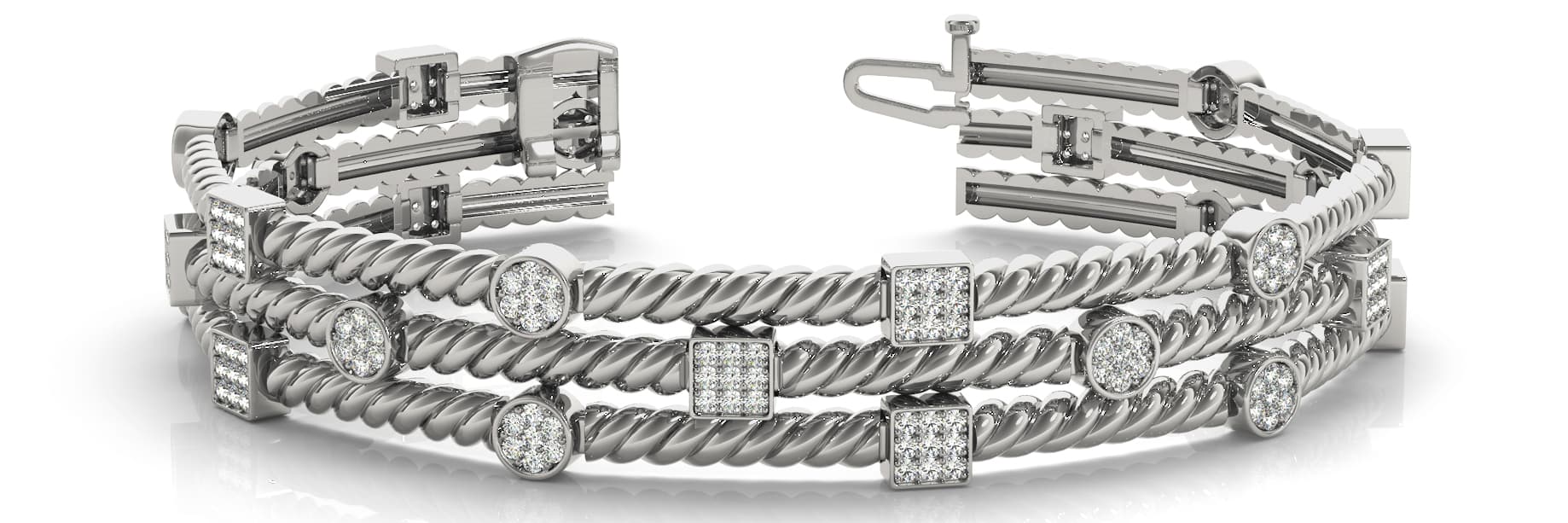Bracelet (1.44 ct. tw.) — White Gold