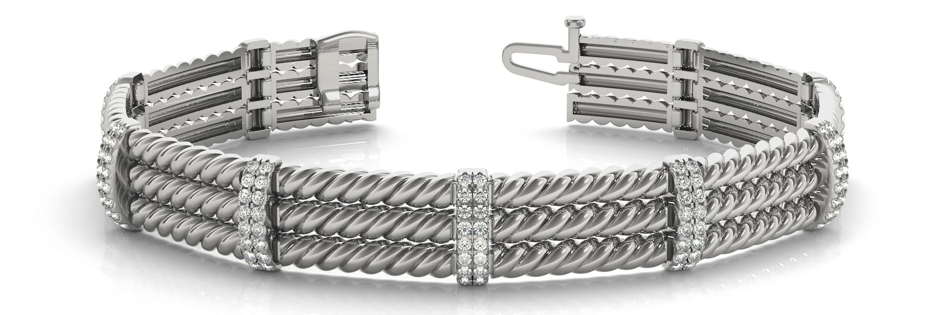 Bracelet (1.44 ct. tw.) — White Gold