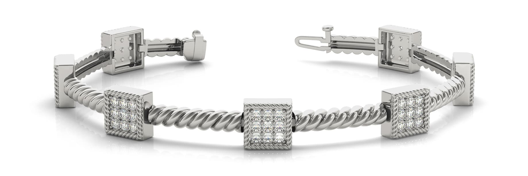Bracelet (0.98 ct. tw.) — White Gold