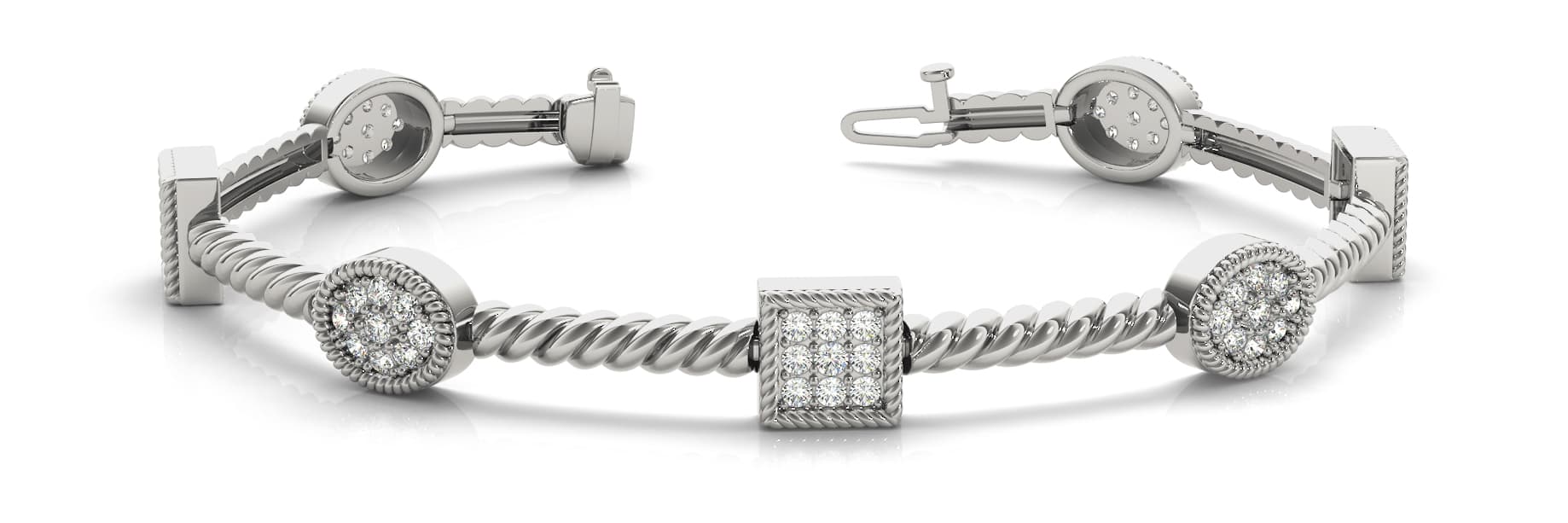 Bracelet (1 1/8 ct. tw.) — White Gold