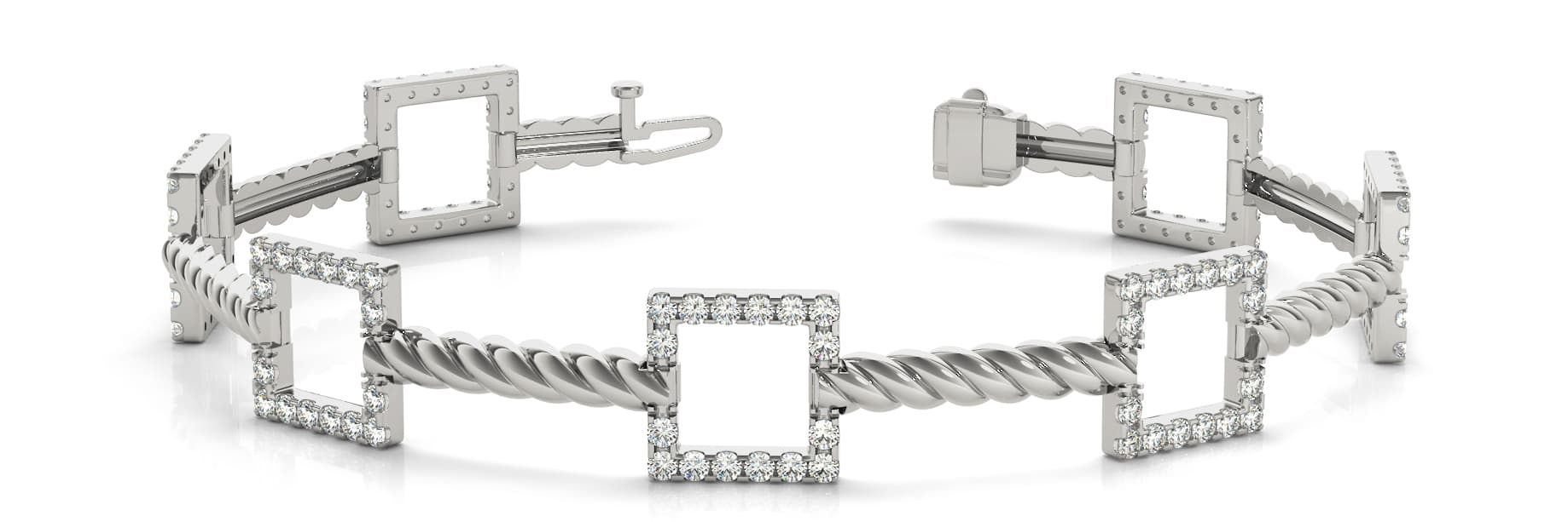 Bracelet (1 1/8 ct. tw.) — White Gold