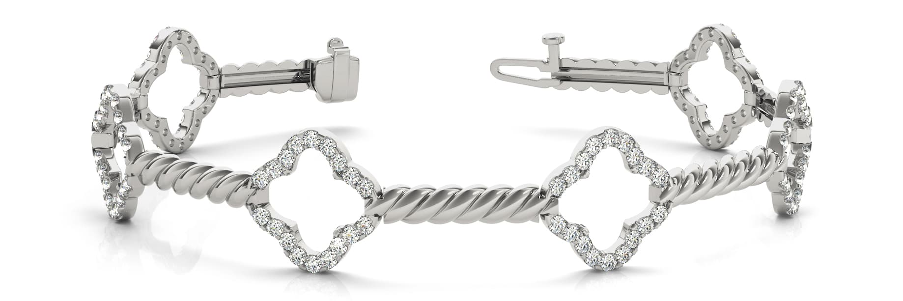 Bracelet (1.08 ct. tw.) — White Gold