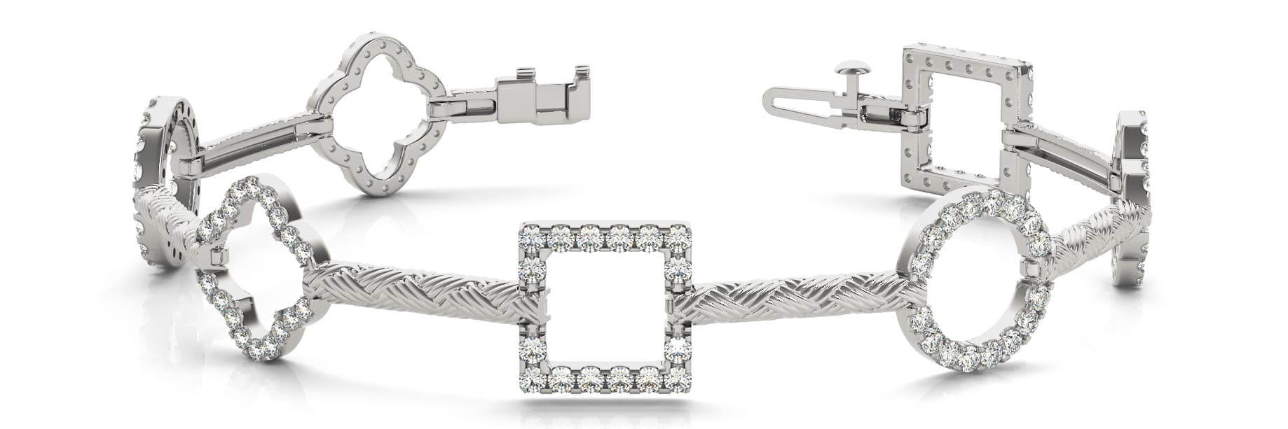 Bracelet (1.18 ct. tw.) — White Gold