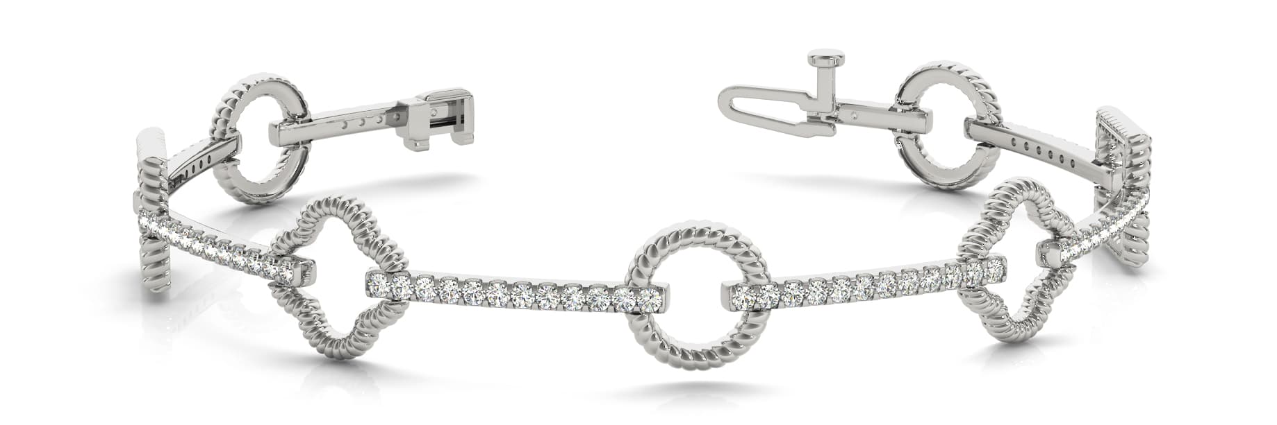 Bracelet (0.92 ct. tw.) — White Gold