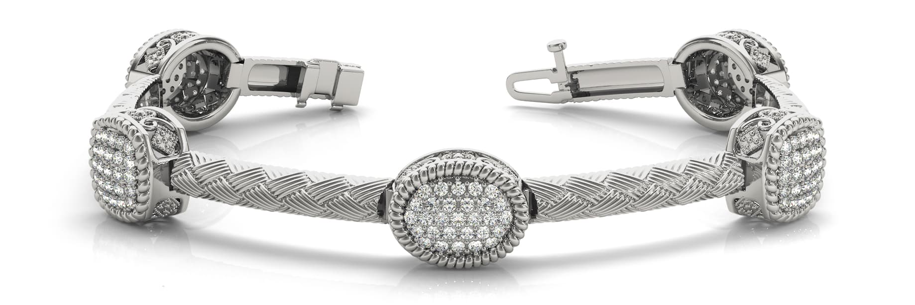 Bracelet (1.71 ct. tw.) — White Gold