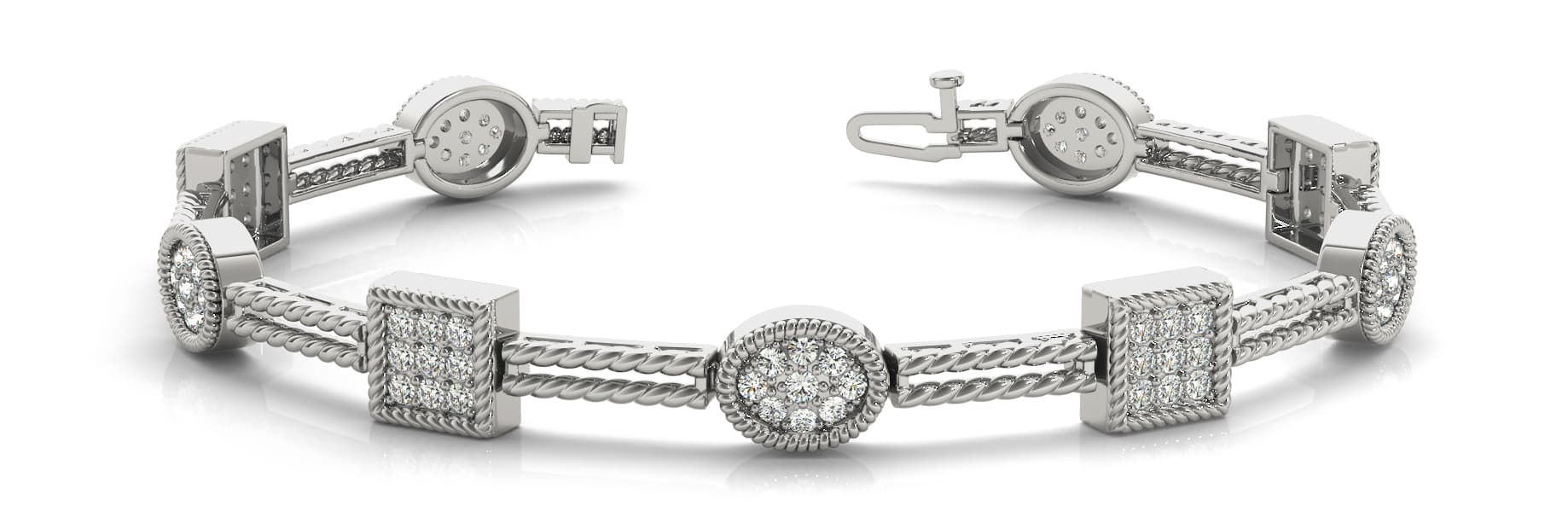 Bracelet (1 1/4 ct. tw.) — White Gold