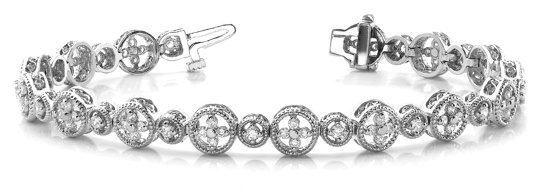 Bracelet (1 1/2 ct. tw.) — White Gold