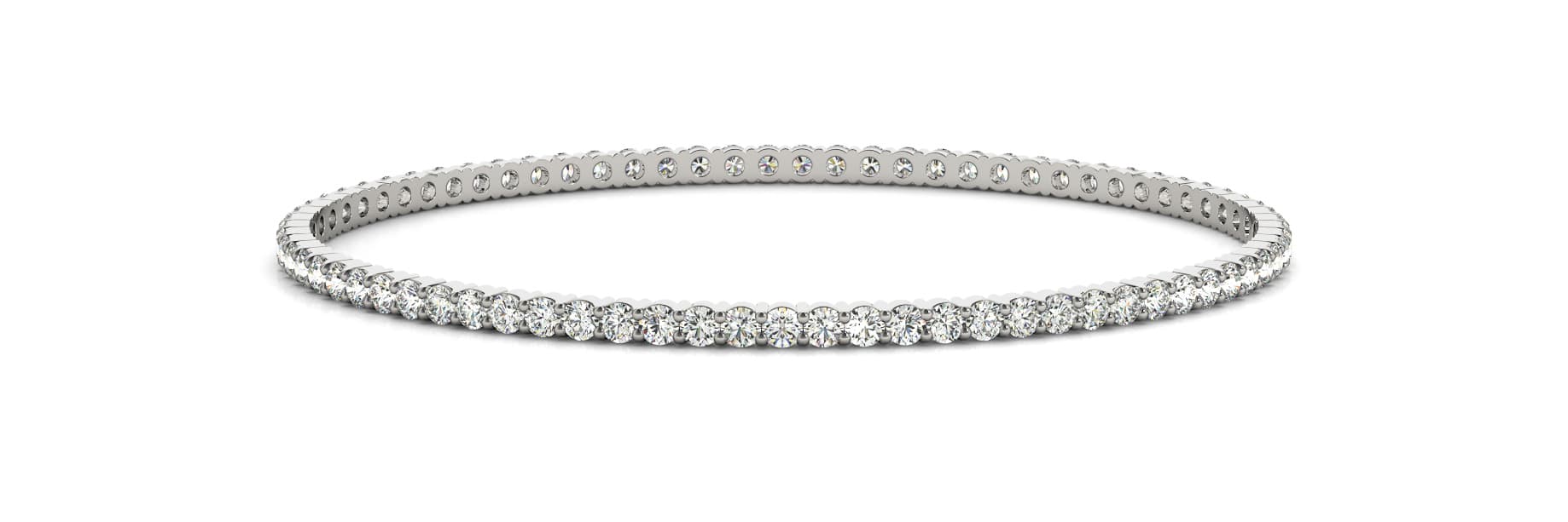 Eternity Bangles (1 3/4 ct. tw.) — White Gold