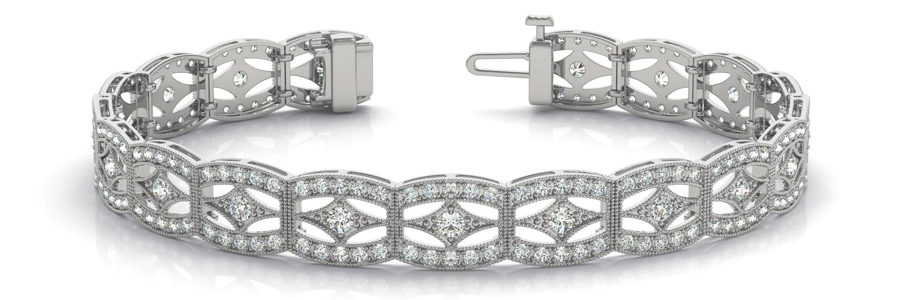 Couture Fashion Bracelet (2.47 ct. tw.) — White Gold