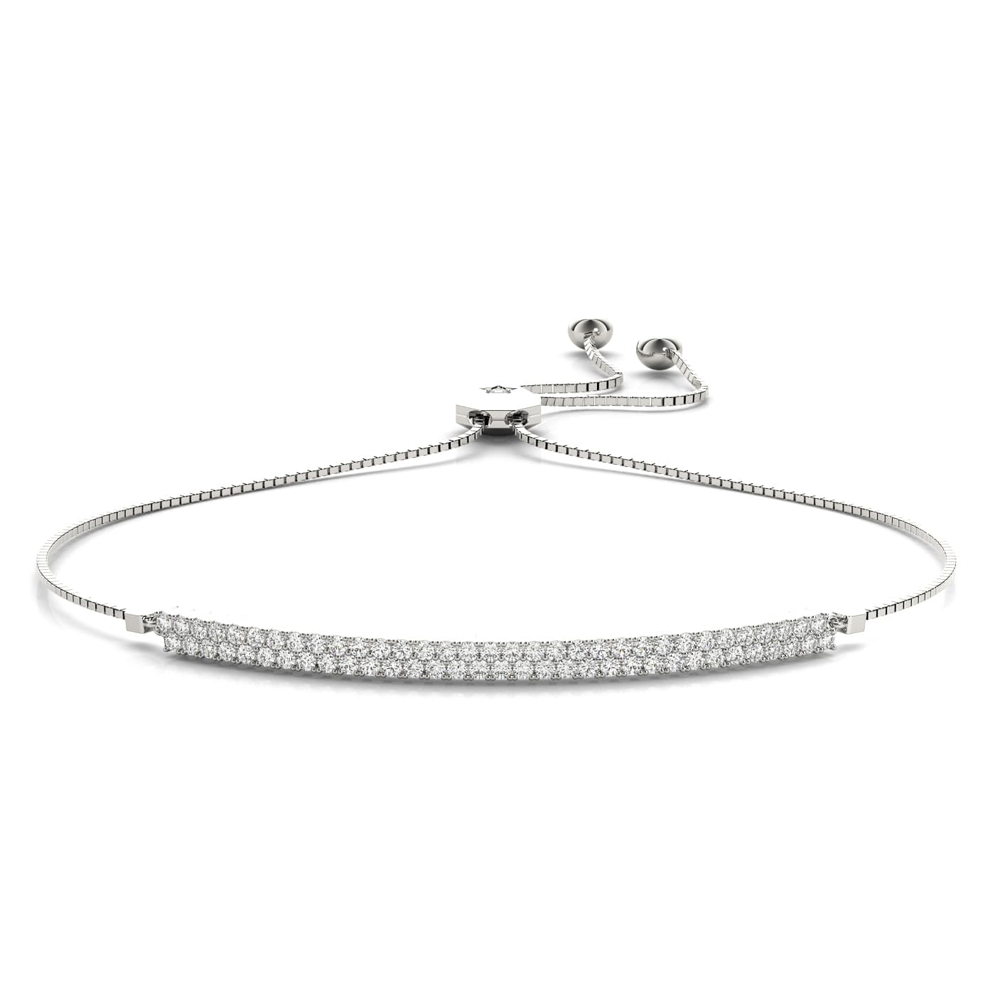 Double Row Bolo Bracelet (0.53 ct. tw.) — View 1