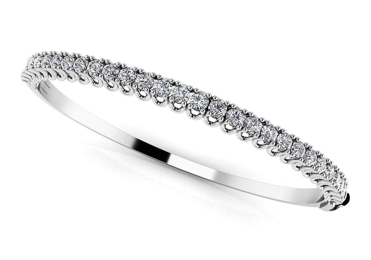 4 Prong Bangle — 1 CT (1.16 ct. tw.) — View 1