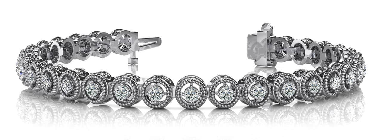 Tennis Bracelet (1.95 ct. tw.) — White Gold