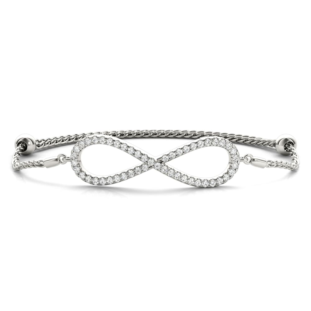 Infinity Style Bracelet (1/2 ct. tw.) — View 1
