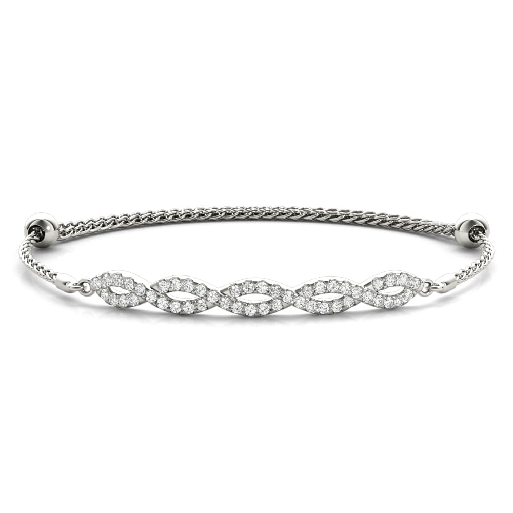 Infinity Crossover Bracelets (0.44 ct. tw.) — View 1