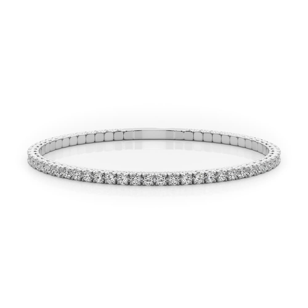 Flexible Eternity Bangle — .03 (2 1/4 ct. tw.) — View 1
