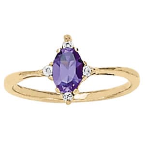Color Rings Oval (0.06 ct. tw.) — View 1