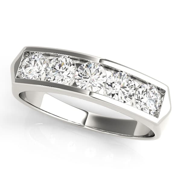 Wedding Bands Channel Set (0.85 ct. tw.) — View 1