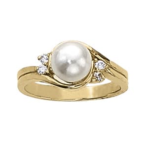 Color Rings Pearl (0.06 ct. tw.) — View 1
