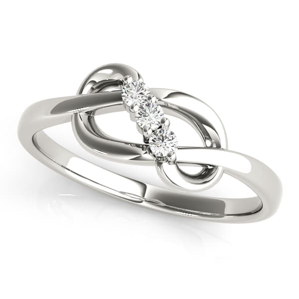 Infinity 3-Stone Fashion Bands (0.06 ct. tw.) — View 1