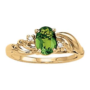 Color Rings Oval (0.03 ct. tw.) — View 1