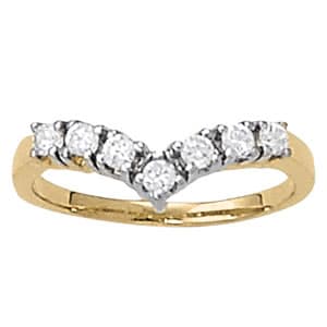 Curved Color Fashion Bands (0.28 ct. tw.) — View 1