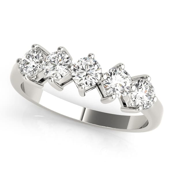 Wedding Bands Prong Set (3/4 ct. tw.) — View 1
