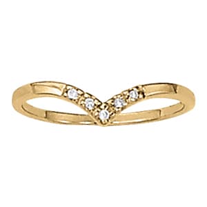 Chevron Fashion Bands (0.04 ct. tw.) — View 1