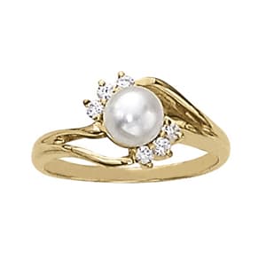Color Rings Pearl (0.15 ct. tw.) — View 1