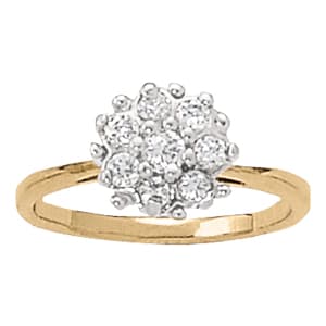 Diamond Fashion Cluster — 3/4 CT (1 ct. tw.) — View 1