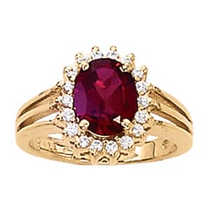 Color Rings Oval (3/8 ct. tw.) — View 1