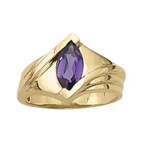 Marquise Color Ring — View 1