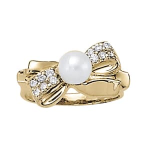 Color Rings Pearl (0.18 ct. tw.) — View 1