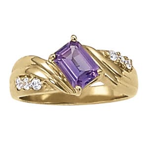 Color Rings Emerald (0.15 ct. tw.) — View 1
