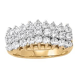 Diamond Fashion Pyramid Rings (1 1/3 ct. tw.) — View 1