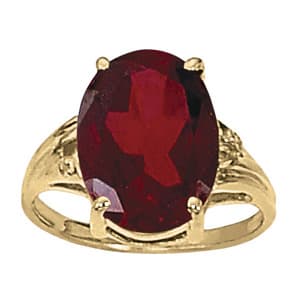Oval Color Ring (0.02 ct. tw.) — View 1