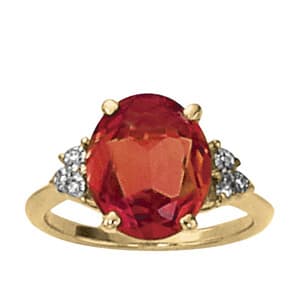 Color Rings Oval (0.05 ct. tw.) — View 1