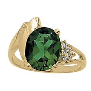 Color Rings Oval (0.06 ct. tw.) — View 1