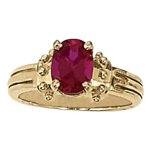 Color Rings Oval — 10X8 MM — View 1