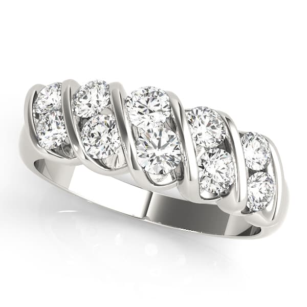 Wedding Bands S Bands — 1/2 CT (1/2 ct. tw.) — View 1