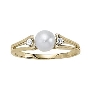 Color Rings Pearl (0.04 ct. tw.) — View 1