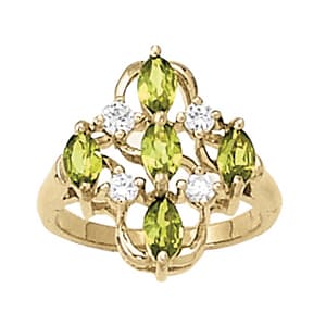 Color Rings Marquise (0.28 ct. tw.) — View 1