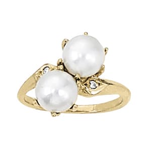 Color Rings Pearl (0.02 ct. tw.) — View 1