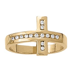 Religious Cross Fashion Bands (0.21 ct. tw.) — View 1