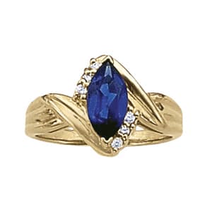 Color Rings Marquise (1/8 ct. tw.) — View 1