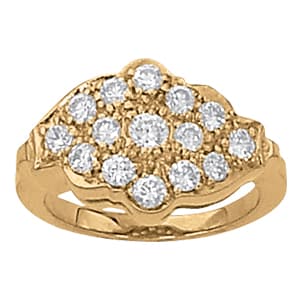 Diamond Fashion Cluster (1 1/8 ct. tw.) — View 1